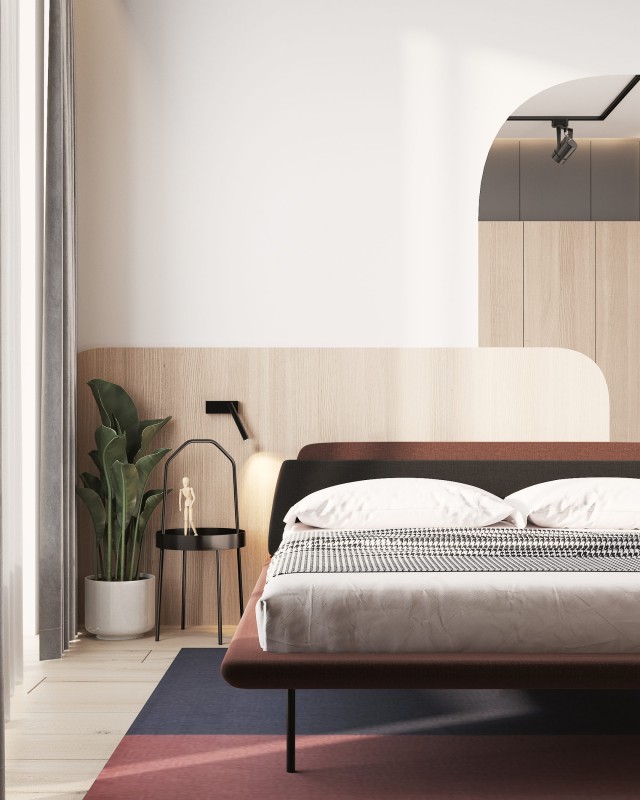 Эффектный контраст черного, белого и красного Эффектный контраст черного, белого и красного