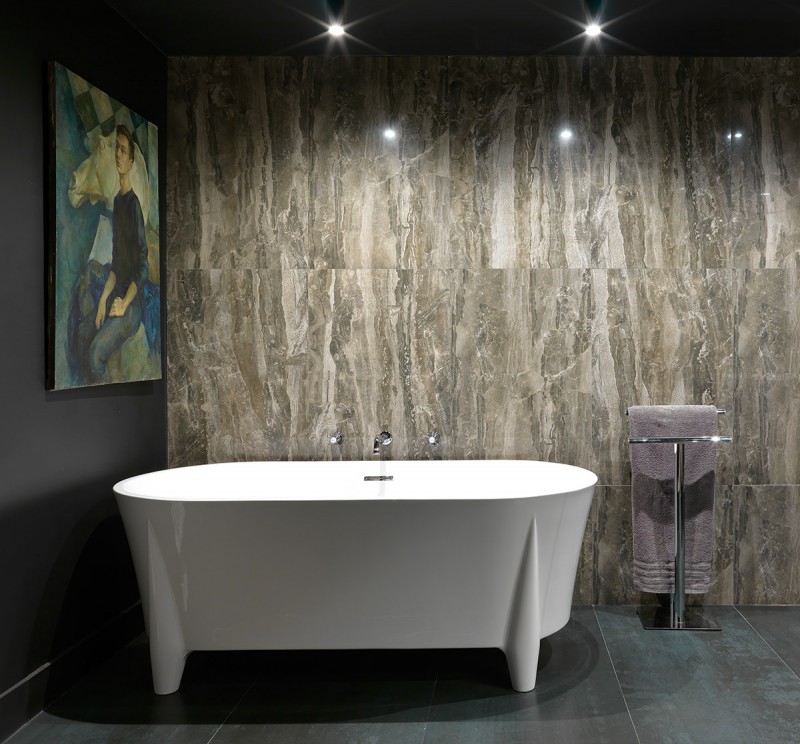 Экстравагантное оформление загородного дома