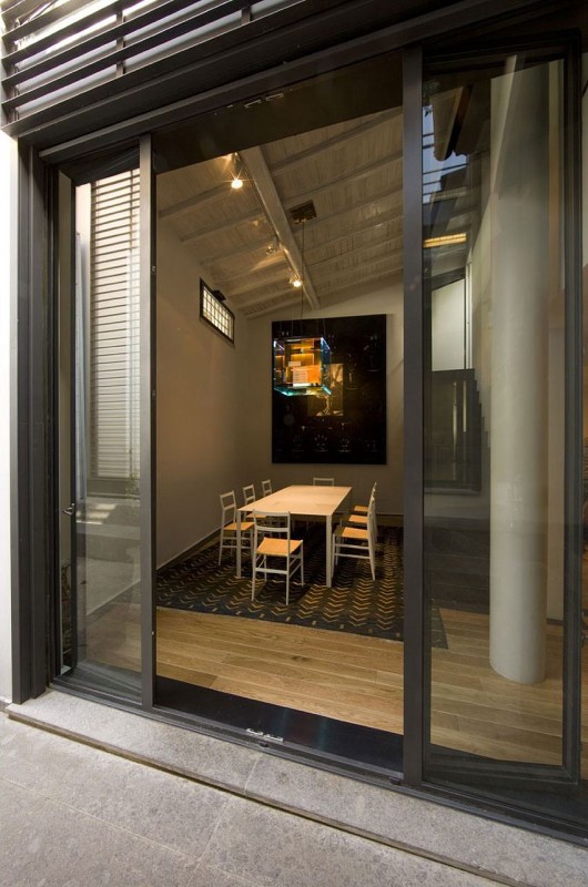 Интерьер квартиры-лофт в Риме