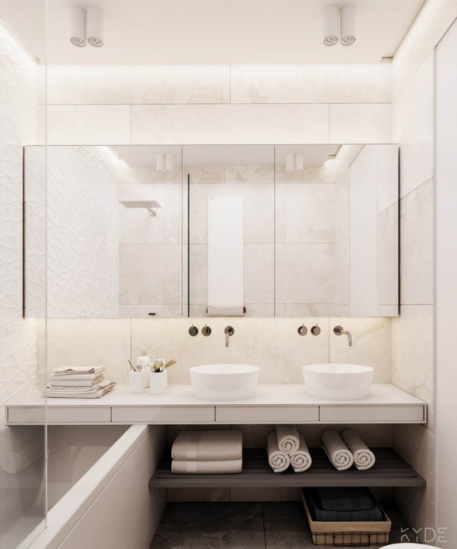 Интерьер квартиры с элементами скандинавского стиля