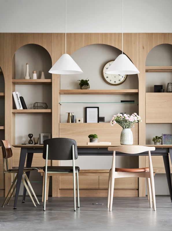 Интерьер семейного дома в Тайбэе Интерьер семейного дома в Тайбэе