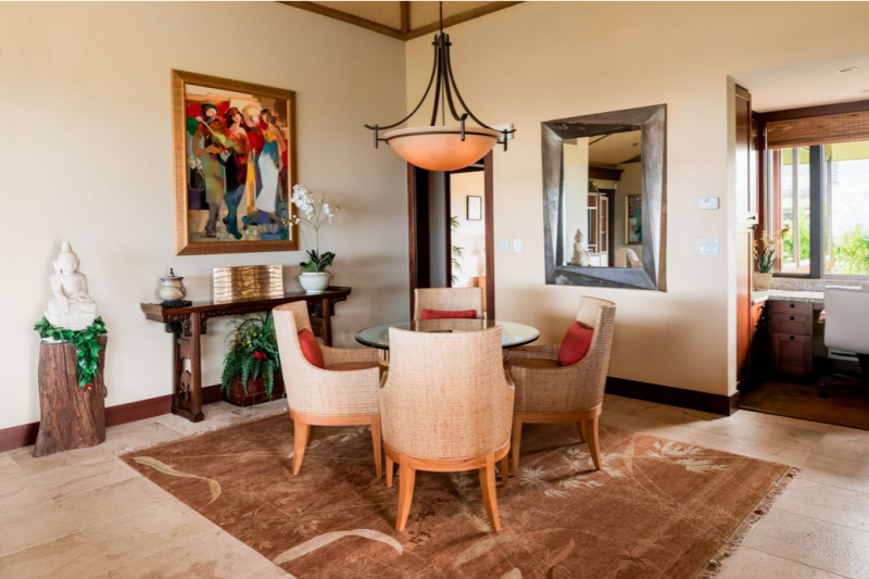 Интерьер виллы на Гавайях Интерьер виллы на Гавайях