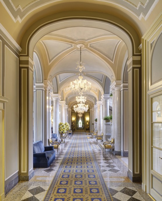 Итальянский курорт Villa d'Este на озере Комо
