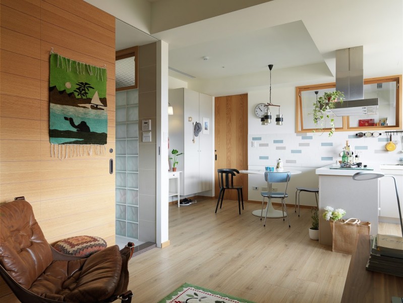 Компактная квартира в Тайбэе