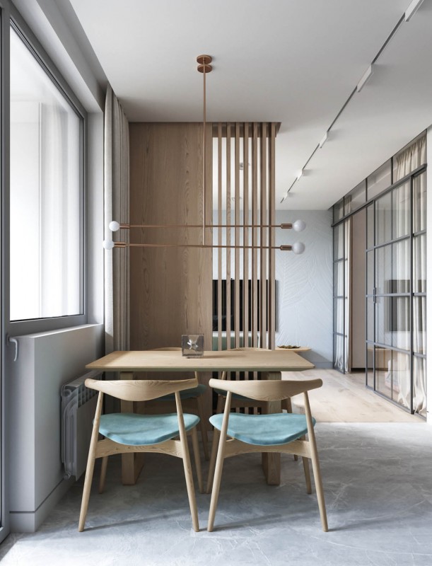 Квартира балерины в пастельных тонах