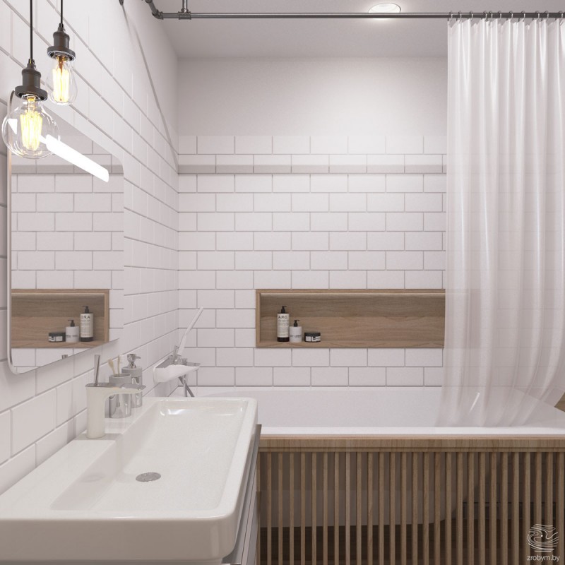 Небольшая квартира с открытой планировкой в серо-желтых тонах Небольшая квартира с открытой планировкой в серо-желтых тонах