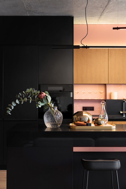 Проект квартиры для молодой современной пары с ребенком