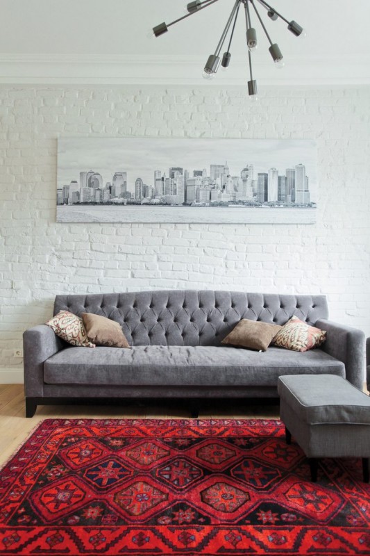 Трехкомнатные апартаменты со светлыми яркими элементами скандинавского стиля Трехкомнатные апартаменты со светлыми яркими элементами скандинавского стиля