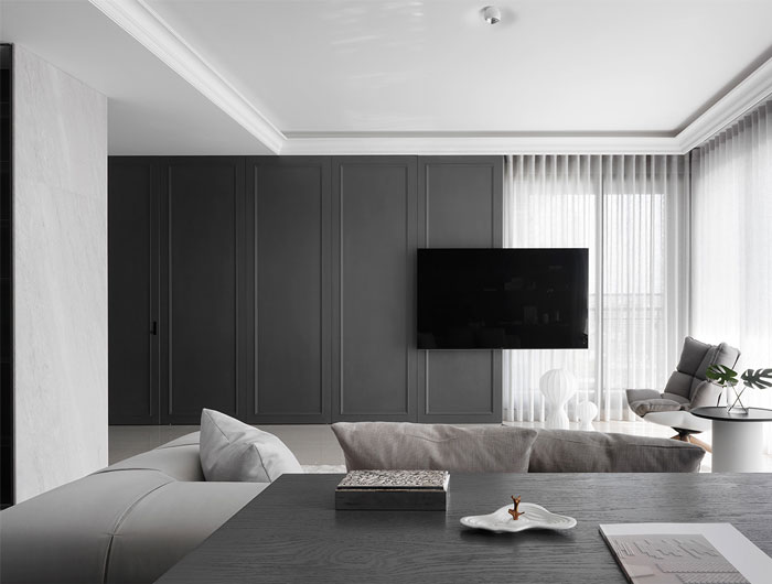 Азиатская простота и утонченная эстетика в дизайне тайваньских апартаментов Азиатская простота и утонченная эстетика в дизайне тайваньских апартаментов