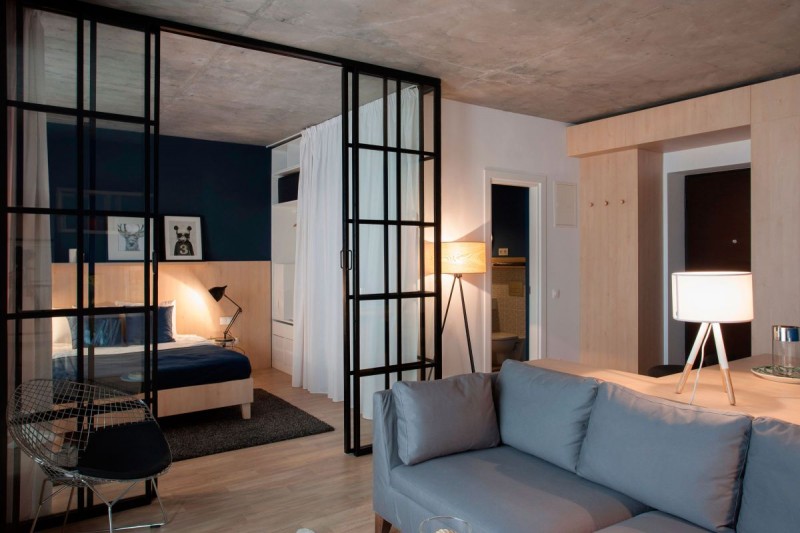 Интерьер компактной квартиры в Бухаресте