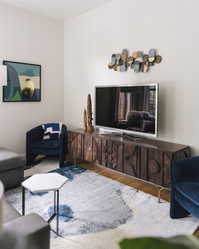 Интерьер квартиры в Верхнем Вестсайде, Нью-Йорк Интерьер квартиры в Верхнем Вестсайде, Нью-Йорк