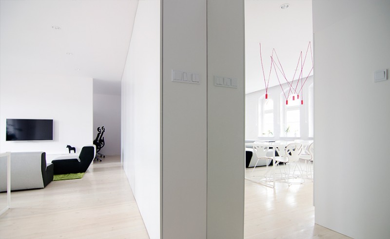 Минималистичный интерьер квартиры в Катовице, Польша Минималистичный интерьер квартиры в Катовице, Польша