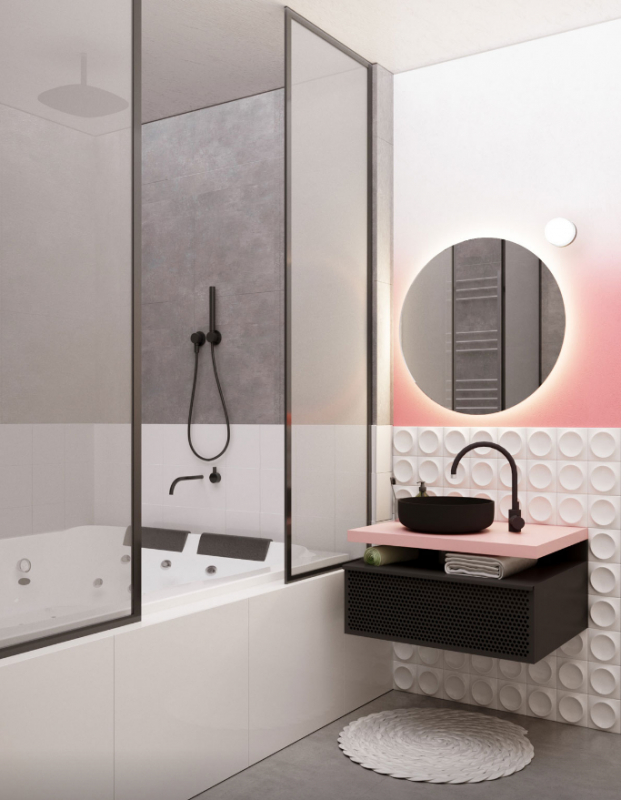 Оформление квартиры в светлых тонах с яркими акцентами Оформление квартиры в светлых тонах с яркими акцентами