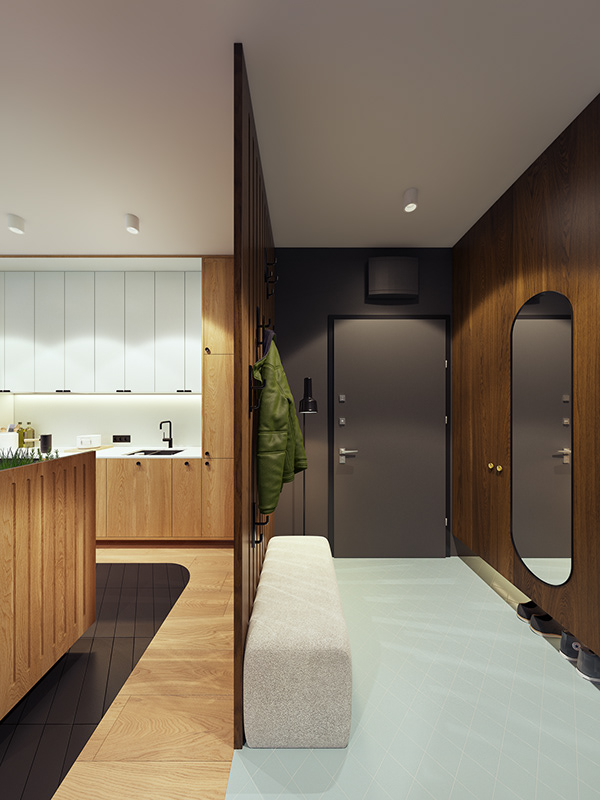 Проект квартиры в Копенгагене Проект квартиры в Копенгагене