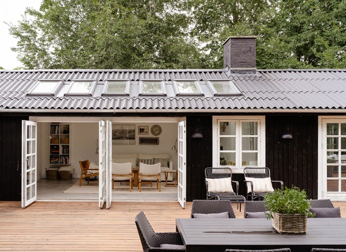 Традиционный загородный дом недалеко от Копенгагена, Дания