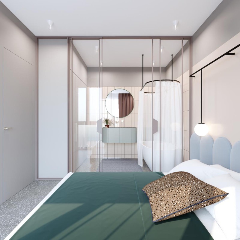 Дизайн-проект квартиры площадью 45 кв.м.