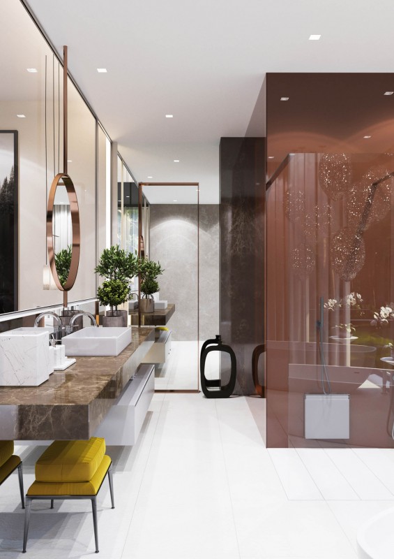 Интерьер роскошного загородного дома Интерьер роскошного загородного дома