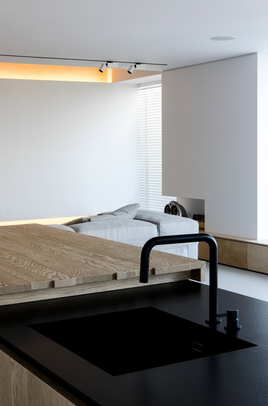 Легкий и спокойный интерьер в индустриальном стиле