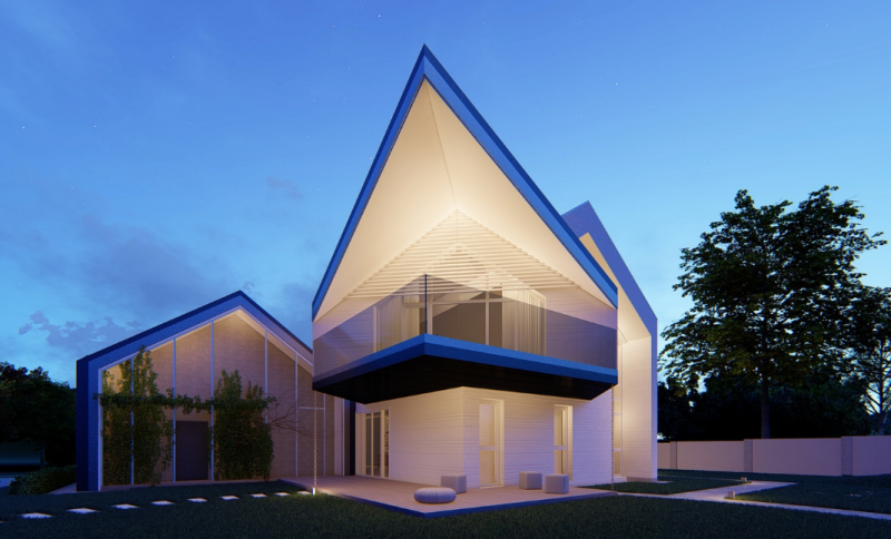 Необычный архитектурный проект Необычный архитектурный проект