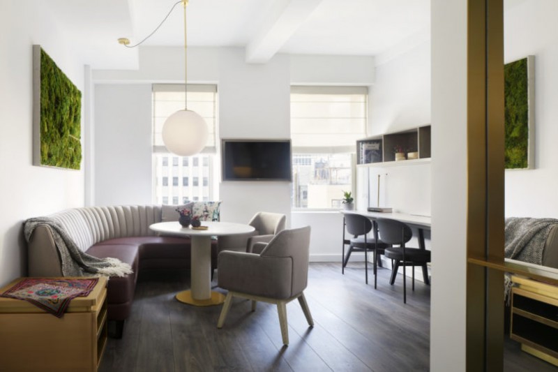 Отель с рабочими офисами Assemblage John Street 4* в Нью-Йорке