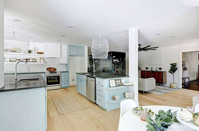 Резиденция середины ХХ века в Остине, штат Техас