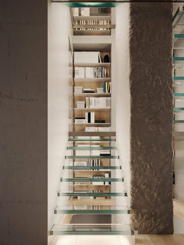 Четырехуровневая квартира, расположенная в небоскребе в центре Киева Четырехуровневая квартира, расположенная в небоскребе в центре Киева