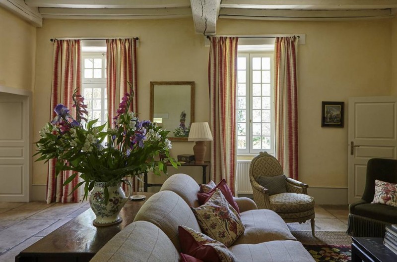 Дом декоратора Colefax Имоджен Тейлор в средневековой бургундской деревне