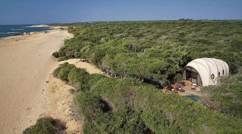 Эко-курорт, расположенный на Шри-Ланке