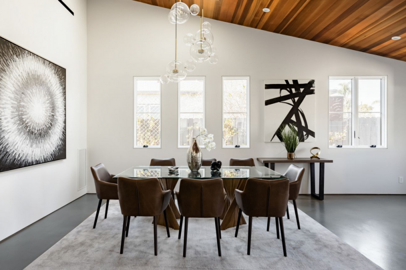 Интерьер мансардной квартиры в Лос-Анджелесе