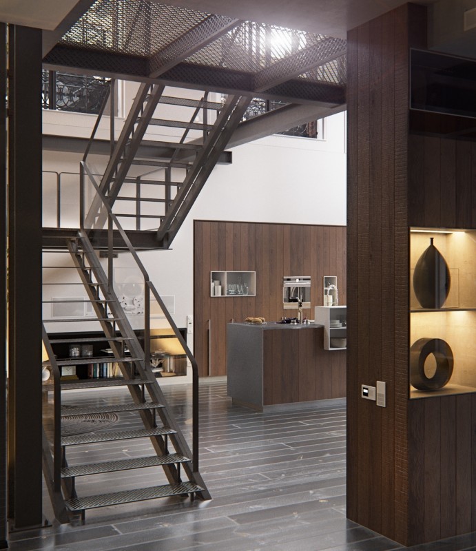 Изысканный лофт в Нью-Йорке Изысканный лофт в Нью-Йорке