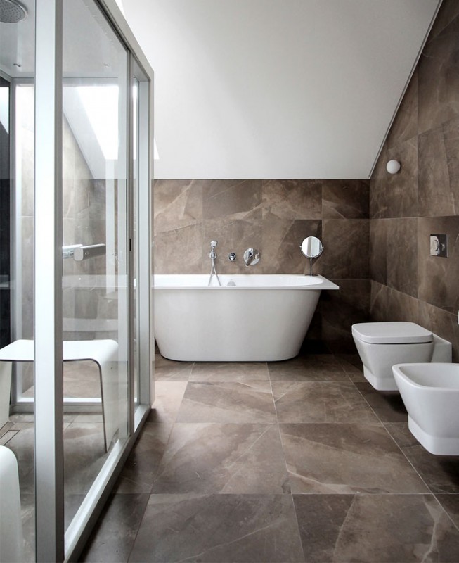 Минималистичный стиль и доминирующий белый цвет в интерьере дома в Клайпеде Минималистичный стиль и доминирующий белый цвет в интерьере дома в Клайпеде