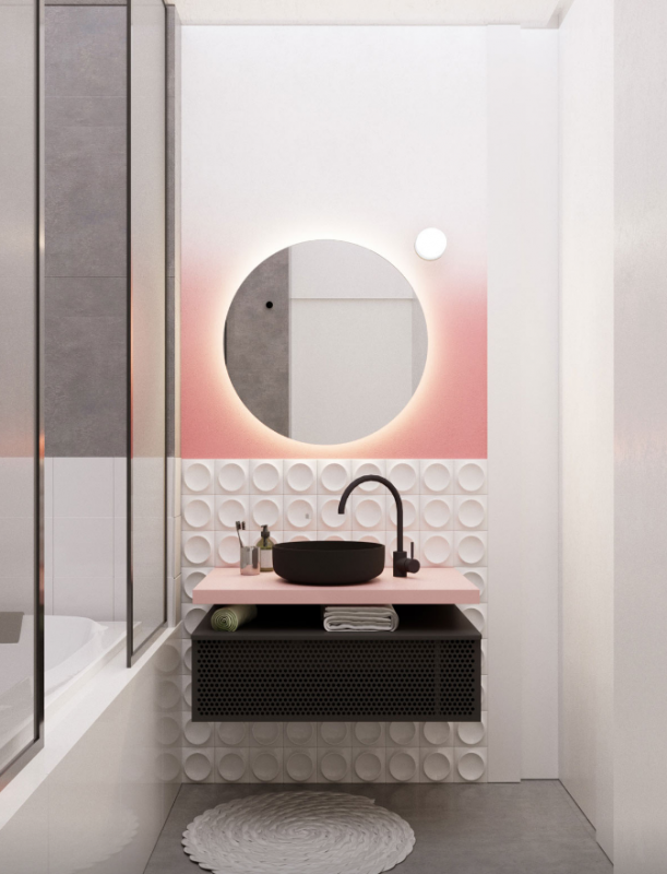 Оформление квартиры в светлых тонах с яркими акцентами Оформление квартиры в светлых тонах с яркими акцентами