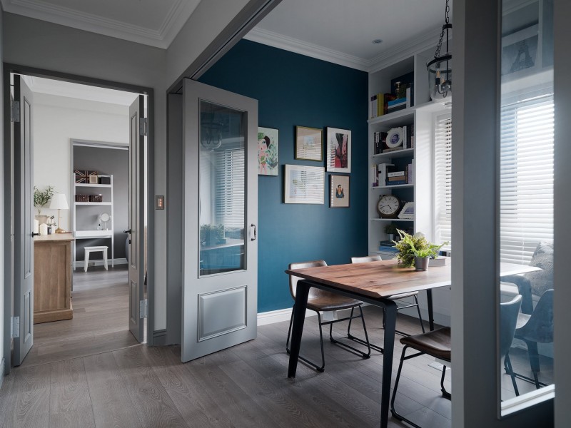 Приятные пастельные оттенки в интерьере квартиры в Тайбэе