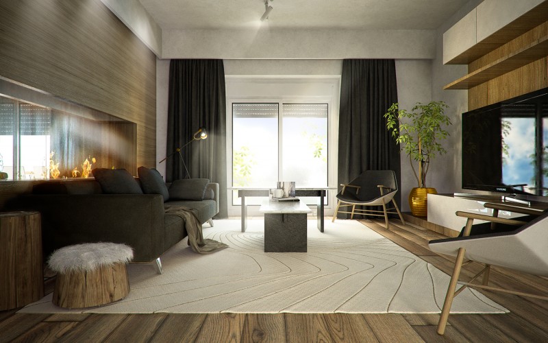 Проект дома для молодой семьи в Мадриде