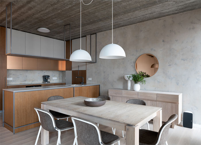 Простой минималистичный дизайн квартиры в Литве