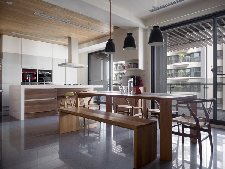 Просторные апартаменты в Тайбэе Просторные апартаменты в Тайбэе