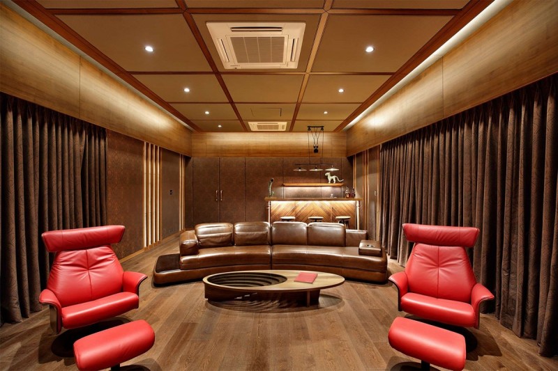 Современный дом, расположенный в Вадодаре, Индия