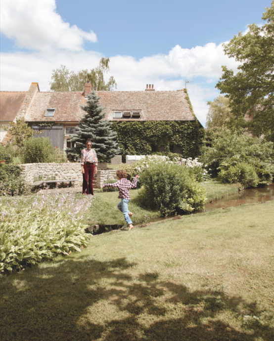 Загородный дом тревел-блогера Мари Фор Амбруаз в графстве Вексин, Франция