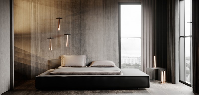 Дизайн-проект квартиры в стиле "брутализм"