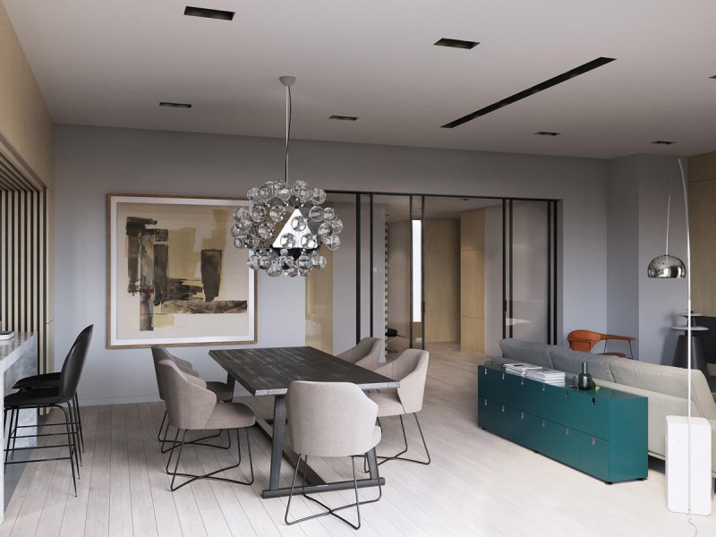 Элегантный современный дом для молодой семьи Элегантный современный дом для молодой семьи