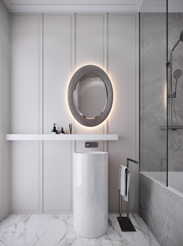 Интерьер светлых просторных апартаментов Интерьер светлых просторных апартаментов