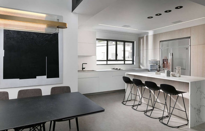 Израильские апартаменты в индустриальном стиле