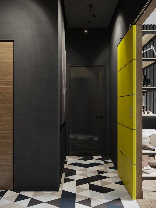 Квартира в индустриальном стиле Квартира в индустриальном стиле