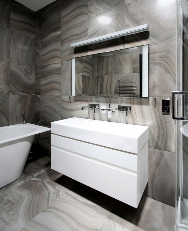 Минималистичный и изысканный интерьер пентхауса Минималистичный и изысканный интерьер пентхауса