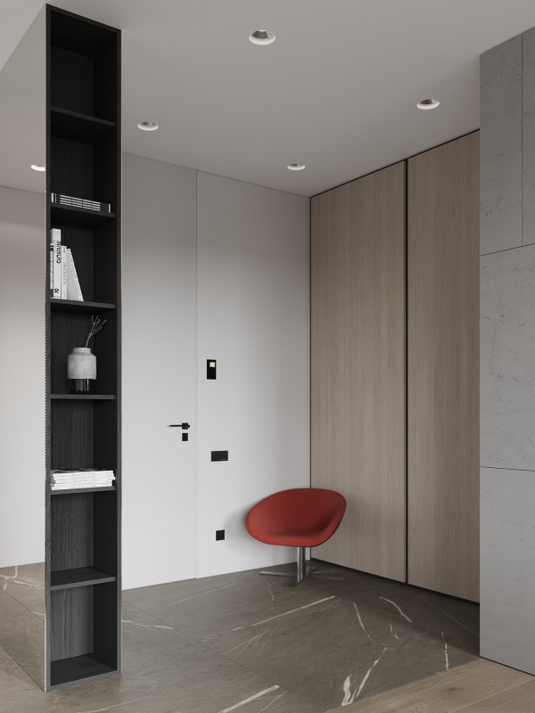 Просторная квартира в стиле "минимализм"