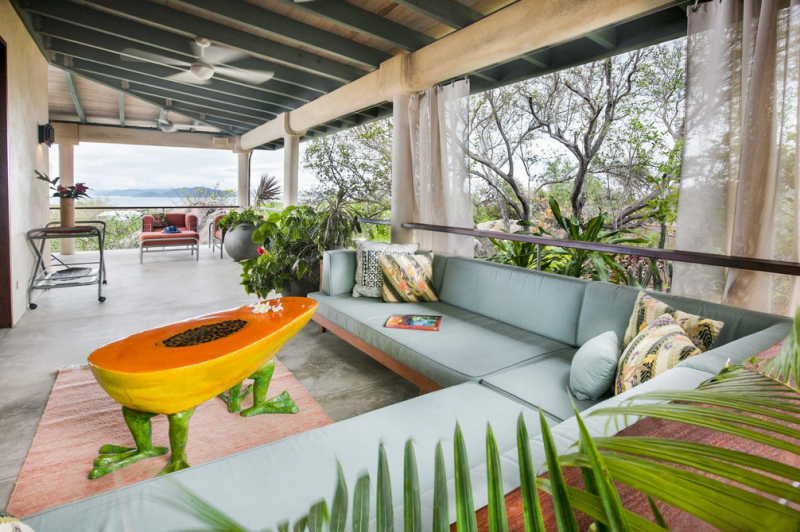 Вилла в окружении пышного тропического сада на Британских Виргинских Островах Вилла в окружении пышного тропического сада на Британских Виргинских Островах