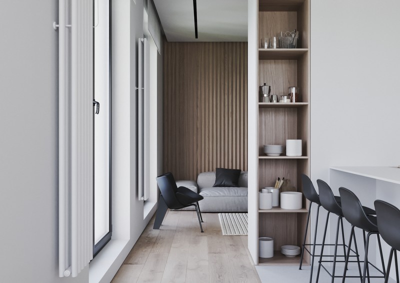 Апартаменты в стиле "минимализм"