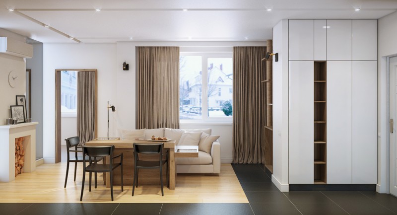 Дерево в дизайне интерьера квартиры Дерево в дизайне интерьера квартиры