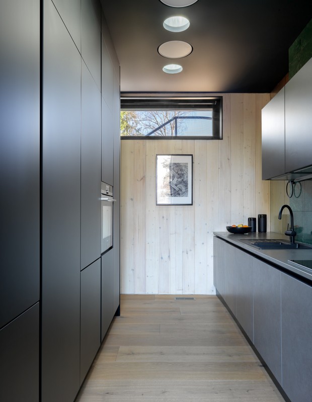 Футуристические элементы в дизайне загородного дома