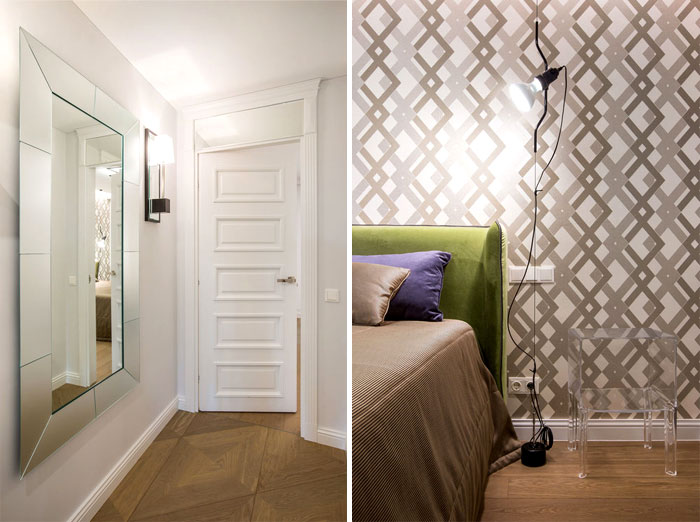 Гламурный интерьер в стиле арт-деко